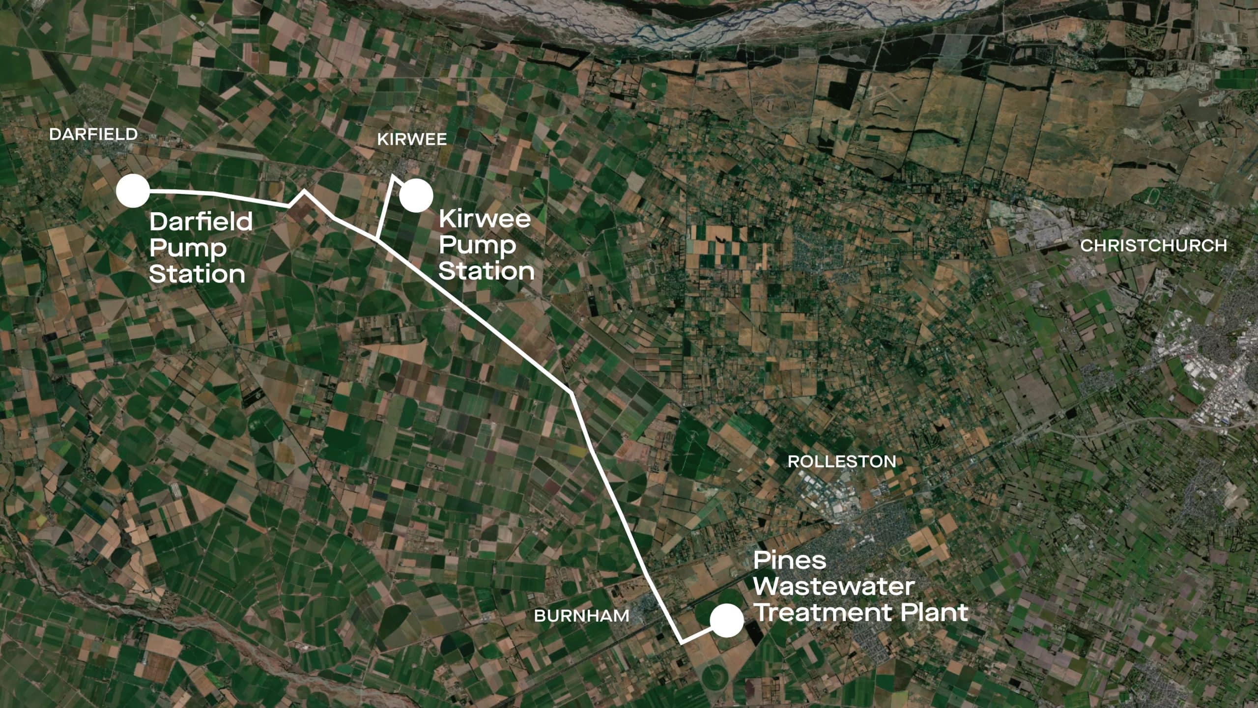 CORDE---Darfield-to-Pines-Map